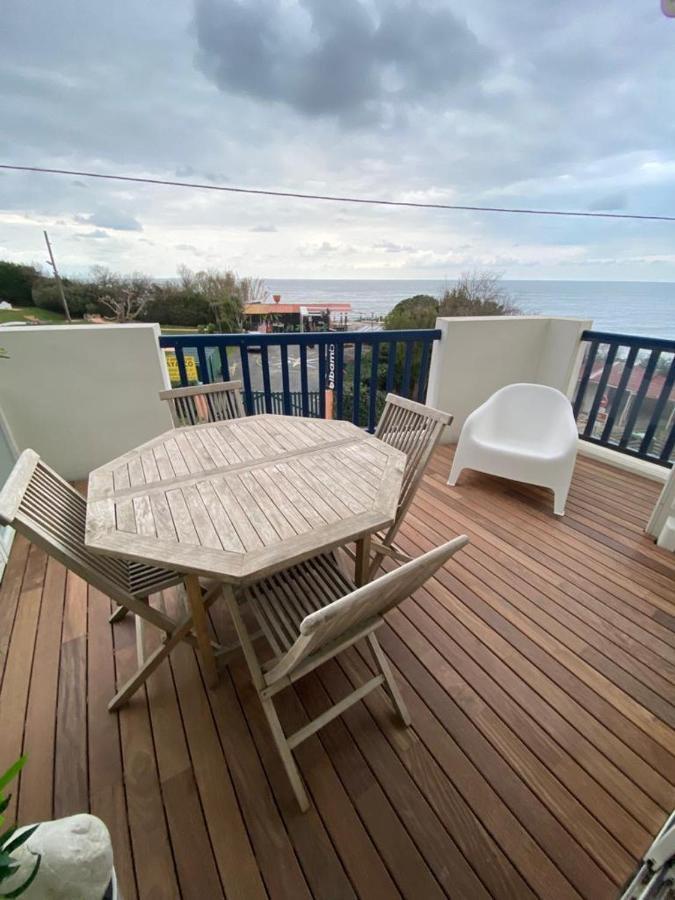 Bel Appartement Vue Mer - 1Er Rang Front De Mer Saint-Jean-de-Luz Luaran gambar